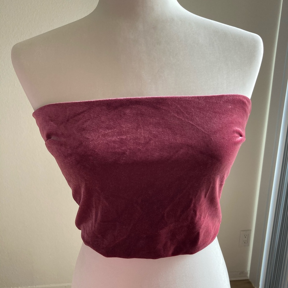 Crop tube top